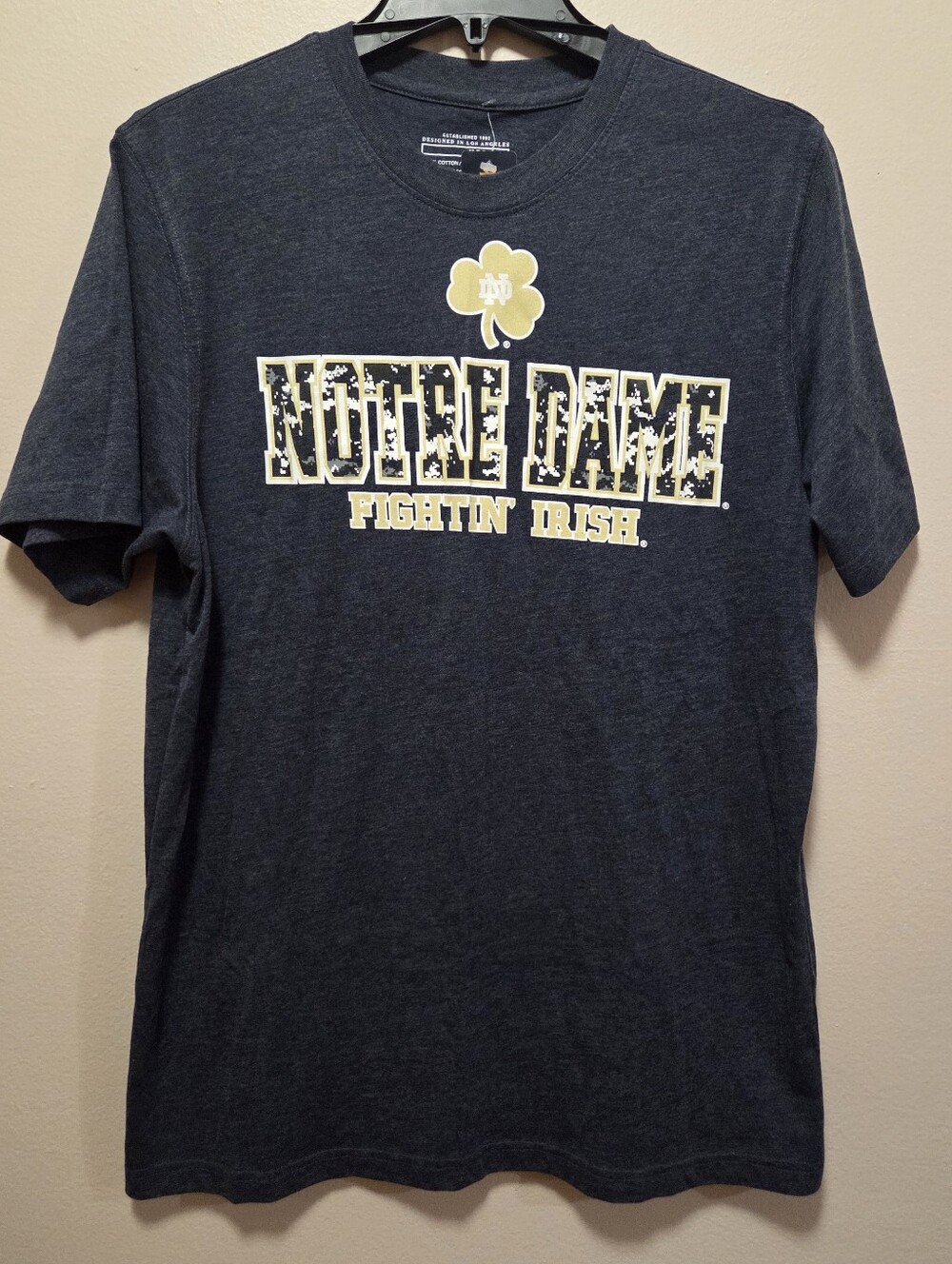 Fightin' Irish Navy Graphic T-Shirt